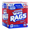 Toolbox White Rags, 1-Ply, 9.8 x 12, White, 200 Sheets/Box, 6 Boxes/Carton