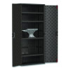Mega Tall Storage Cabinet, 40 x 20.25 x 80.25, Gray