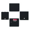 Utility Cart Shield, 26" x 45" For Pucsd2645, Puchd2645, Steel, Black
