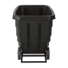 0.75 Cu Yd Light Duty Tilt Truck, 750 Lb Capacity, Black
