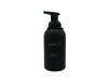 Eco Glass Bottle Soap Dispenser, 350 Ml, Black, 30/Carton