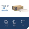 Foodservice Cleaning Towel, 1-Ply, 5 x 10.75, White, 150 Sheets/Carton