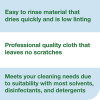 Foodservice Cleaning Towel, 1-Ply, 5 x 10.75, White, 150 Sheets/Carton