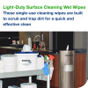 Light-Duty Surface Cleaning Wet Wipe, 1-Ply, 8 x 6, Unscented, White, 2,500 Sheets/Roll, 2 Rolls/Carton