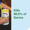 Everwipe By Tork Disinfectant Wipe Canisters, 1-Ply, 7 x 7, Lemon, White, 75 Sheets/Canister, 6/Carton