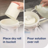 Chem-Ready Wiping Rolls, 1-Ply, 12 x 5.25, White, 180 Sheets, 6 Rolls/Carton