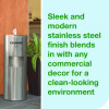 Stainless Steel Wet Wipe Stand, 15 x 15 x 37.25, Stainless Steel
