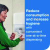 Xpress Compressed Multifold Hand Towels, 1-Ply, 8.3 x 9.45, White, 200/Pack, 12 Packs/Carton