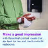 Xpress Compressed Multifold Hand Towels, 1-Ply, 8.3 x 9.25, White, 250/Pack, 12 Packs/Carton