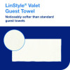 Linstyle Valet Guest Towel, 1-Ply, 11.5 x 17, White, 100/Pack, 5 Packs/Carton
