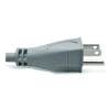 Hospital-Grade Extension Cord, 15 Ft, 15 A, Gray