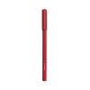 Ballpoint Pen, Stick, Medium 1 Mm, Red Ink, Red Barrel, Dozen