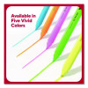 Pen Style Chisel Tip Highlighter, Yellow Ink, Chisel Tip, Yellow Barrel, 36/Pack