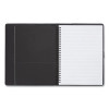 Soft-Cover Notebook Folio Set, 1-Subject, Narrow Rule, Black Cover, (80) 9.5 x 6.5 Sheets