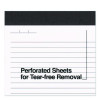 Notepads, Narrow Rule, (50) White 8.5" x 11" Sheets, 12/Pack