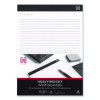 Notepads, Narrow Rule, (50) White 8.5" x 11" Sheets, 12/Pack