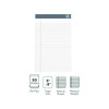 Notepads, Narrow Rule, (50) White 5 x 8 Sheets, 6/Pack