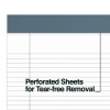 Notepads, Narrow Rule, (50) White 5 x 8 Sheets, 6/Pack