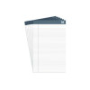Notepads, Narrow Rule, (50) White 5 x 8 Sheets, 6/Pack