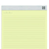 Notepads, Narrow Rule, (50) Canary Yellow 8.5 x 11 Sheets, 6/Pack