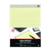 Notepads, Narrow Rule, (50) Canary Yellow 8.5 x 11 Sheets, 6/Pack
