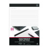 Notepads, Narrow Rule, (50) White 8.5 x 11 Sheets, 6/Pack