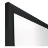 Magnetic Porcelain Dry Erase Board, 96" x 48", White Surface, Black Aluminum Frame