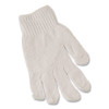 Pro Ctps400/Nlw Series Natural White String Knit Gloves, Reversible, Small, White, 12 Pairs