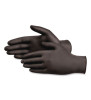 N720 Series Powder-Free Nitrile Gloves, Medium, 6 Mil Thick, 12" Long, Black, 100/Box, 10 Boxes/Carton
