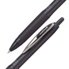 207 Plus+ Gel Pen, Retractable, Micro 0.5 Mm, Black Ink, Black Barrel, Dozen