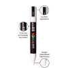 Water-Based Paint Markers, Medium Bullet Tip, Assorted Colors, 4/Set
