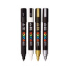 Water-Based Paint Markers, Medium Bullet Tip, Assorted Colors, 4/Set