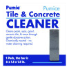 Tile And Concrete Cleaner, 6 x 1.5, Gray, 12/Carton