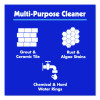 Tile And Concrete Cleaner, 6 x 1.5, Gray, 12/Carton
