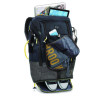 Everyday Max Recycled Backpack, Fits Device Up To 17.3", 13 x 8 x 21, Navy Blue/Gray