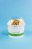 Soup Containers, 8 Oz, 3.5" Diameter x 2.4" h, White/Green, Paper, 1,000/Carton