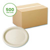 Nourish Molded Fiber Tableware, Compostable, Platter, Sugarcane, 8 x 10, White, 500/Carton