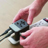 Uta-07 Universal Travel Adapter, (3) Usb-A, (3) Usb-C