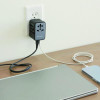 Uta-09 Gan Iii Universal Travel Adapter, (2) Usb-A/(2) Usb-C/Usb-C With Power Delivery 3.0