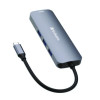 Usb-C Pro Multiport Hub8 Port, Gray
