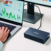 Usb-C Pro Docking Station 17-In-1, Audio/Displayport/Hdmi/Micro Sd/Rj45/Sd/Usb-A/Usb-C, Gray