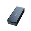 Usb-C Pro Docking Station 15-In-1 Ssd Enclosure, Audio/Displayport/Hdmi/Micro Sd/Nvme/Rj45/Sd/Usb-A/Usb-C/Sata, Gray