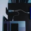 35 W 2-Port Gan Wall Charger, Black/Gray