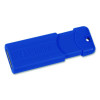 Pinstripe Usb 3.0 Flash Drive, 128 Gb, Blue/Green/Red, 3/Pack