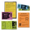 Color Paper - "Radiant" Assortment, 24 Lb Bond Weight, 8.5 x 11, Assorted Radiant Colors, 300/Pack