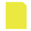 Color Paper - "Punchy Pastels" Assortment, 24 Lb Bond Weight, 8.5 x 11, Lively Lemon, 200/Pack