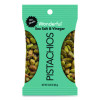 Wonderful No Shells Pistachios, Sea Salt And Vinegar, 2.25 Oz Bag, 8/Box