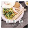 Bamboo Cutlery, Fork, Paper, Natural, 750/Carton