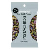No Shells Sea Salt And Pepper Pistachios, 2.25 Oz Pack, 8/Box