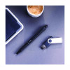 G-750 Gel Pen, Retractable, Medium 0.7 Mm, Black; Blue Ink, Black Barrel, 2/Pack